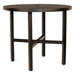 Woodard Tri-Slat Top Elite Base Bar & Counter Table, 48" Round Bar Height