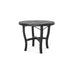 Woodard Tri-Slat Top Carson Base Umbrella Dining Table, 36" Round