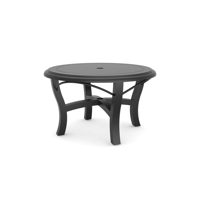 Woodard Solid Cast Top Carson Base Coffee Table, 32" Round