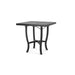 Woodard Tri-Slat Top Carson Base Bar & Counter Table, 36" Square Counter Height