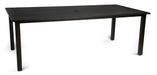 Woodard Elemental Umbrella Dining Table, 42" x 84" Rectangular