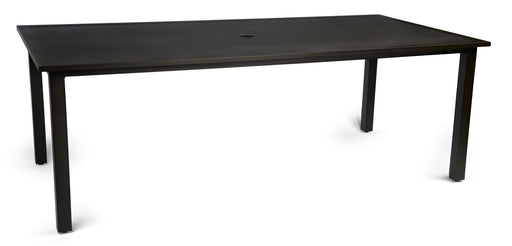 Woodard Elemental Umbrella Dining Table, 42" x 84" Rectangular