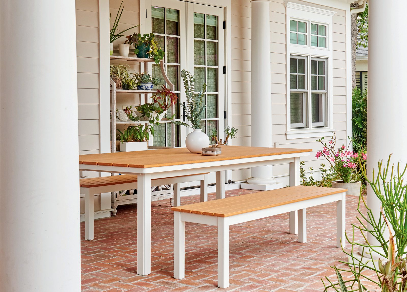 Bazza benches, farmhouse style